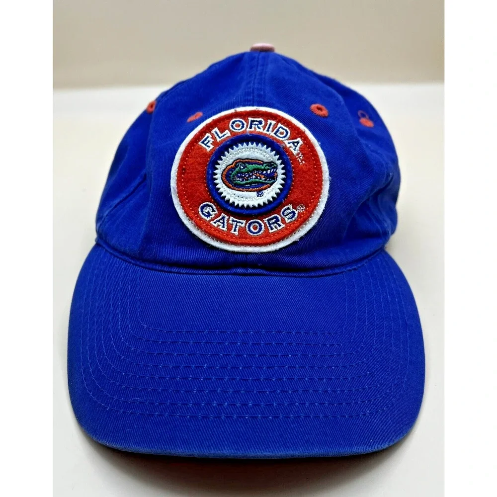 Vintage Florida Gators Adjustable Hat Logo Blue Drew Pearson Swamp